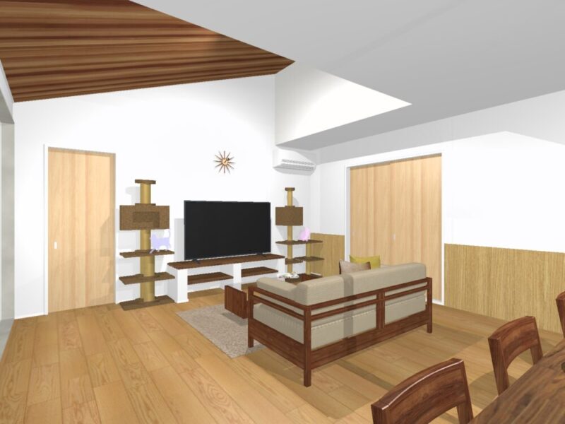 3/19㈯・20㈰　藤枝市南駿河台「猫と暮らす 29坪の平屋のお家」完全予約制見学会