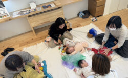 1/29㈭【暮らしのワークショップ】<br>親子のふれあい教室 ベビーマッサージ〈沼津モデルハウス〉