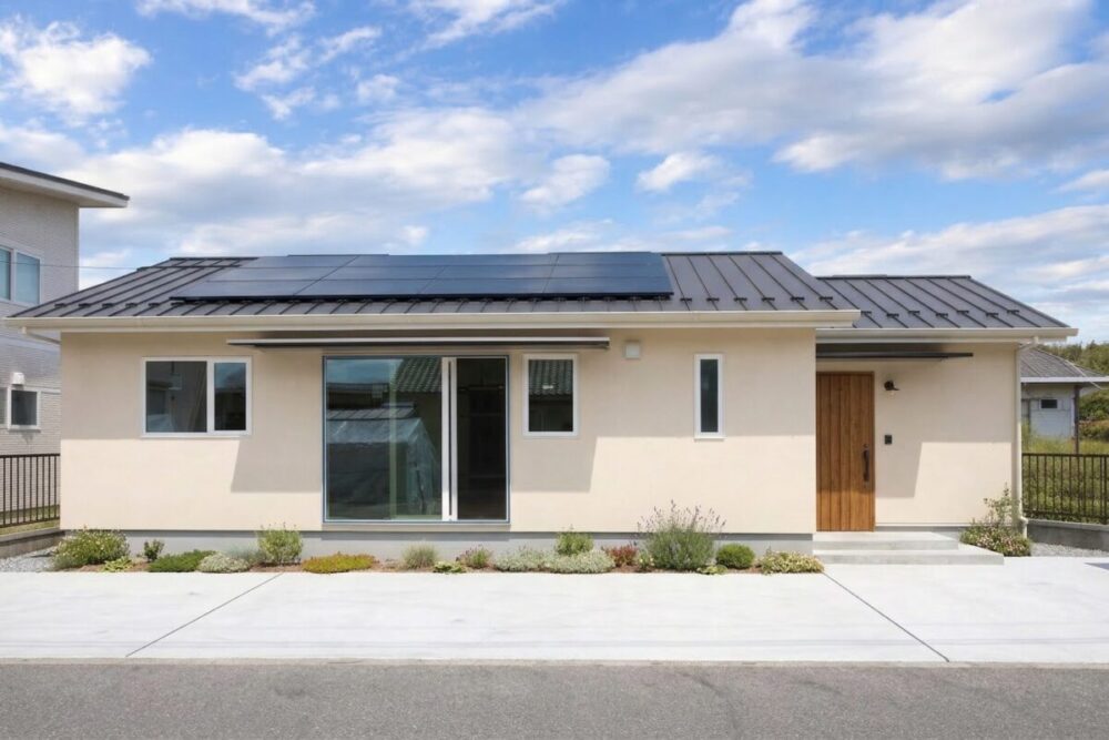 【見学会】3/28㈯〜4/19㈰ 中央市｜HIBIKI Premium <br>「家事動線×大容量の土間収納と納戸。暮らしが整う“塗り壁の平屋”」