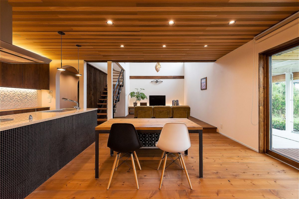 富士森下 中庭のある家 手洗い