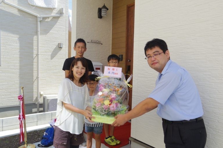 ⑨-1木内博隆様竣工式花束