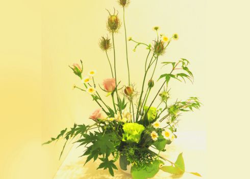 今週のLivingDコラム「生活を彩るフラワーアレンジメント」