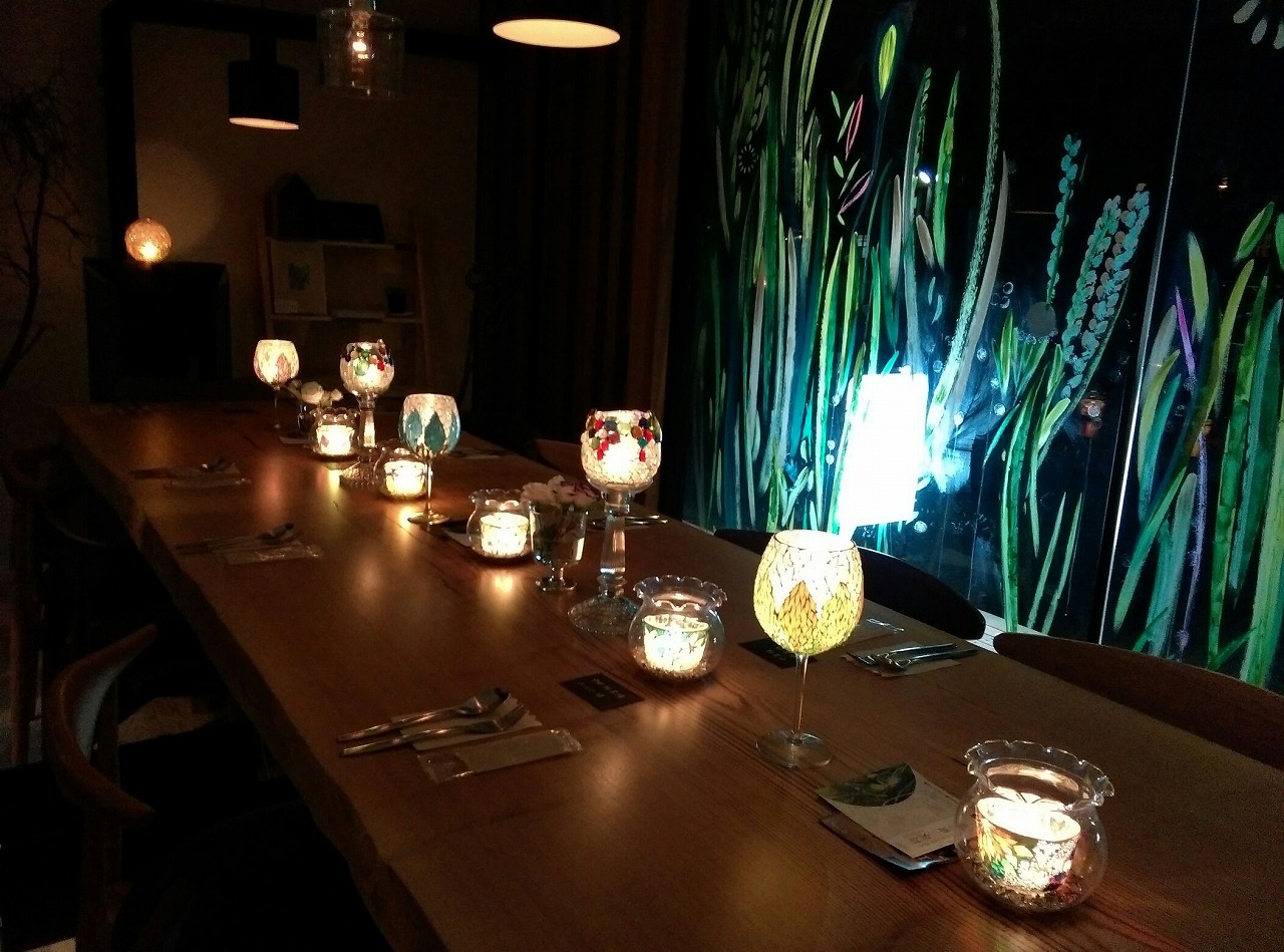 Living Dコラム「キャンドルナイトと雑穀料理でリフレッシュ」