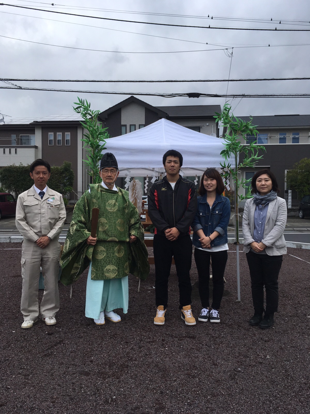 祝・地鎮祭&着工【富士市Eさま】