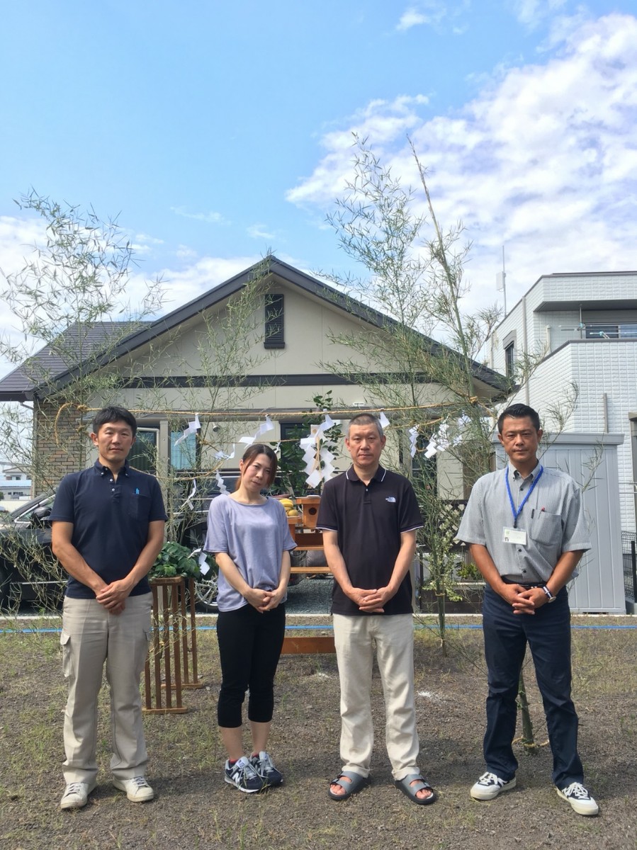 祝・地鎮祭　【富士市O様】