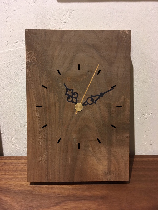 木のオリジナル時計作りワークショップ開催しました！