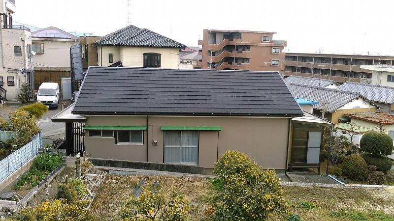 屋根の張り替え工事！！