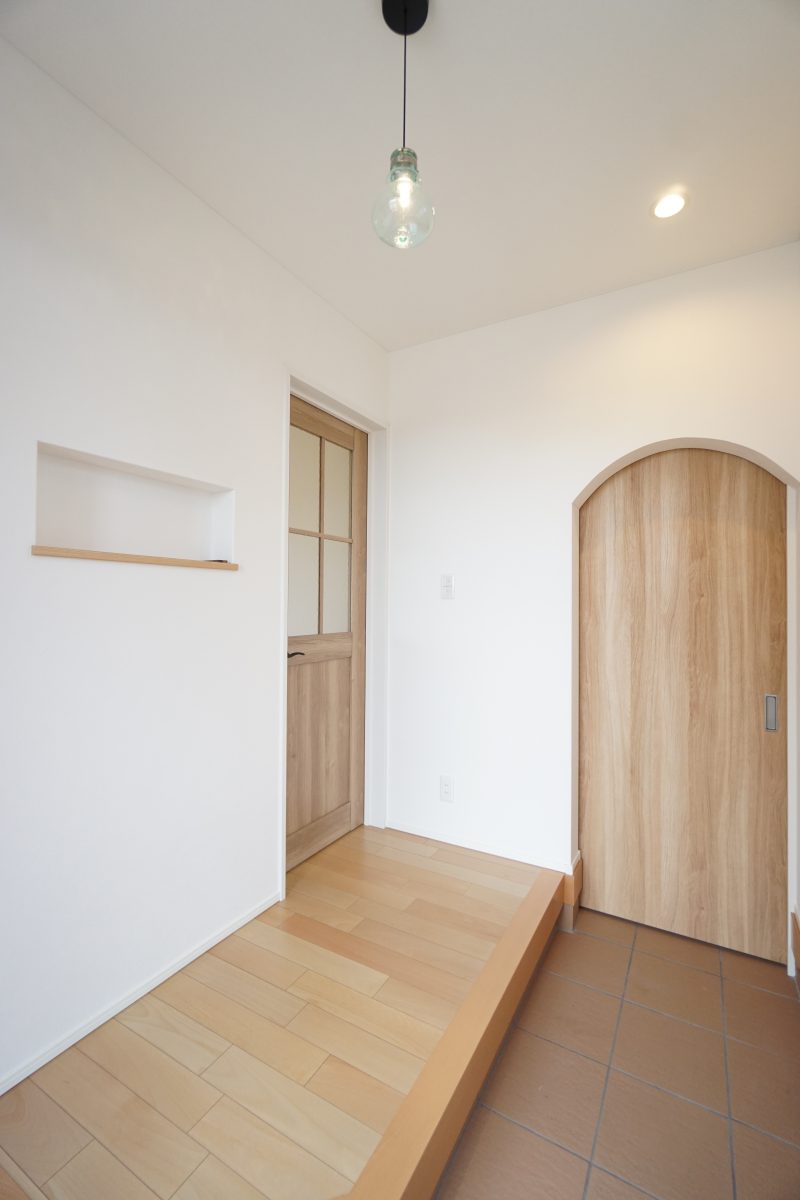 ナチュラルな内装のお家