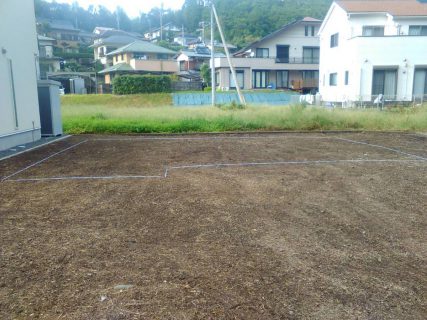 三島市徳倉Y様邸基礎着工【エースホーム沼津三島店】