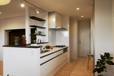 築45年のフルリノベーションによって生まれ変わったLDK。