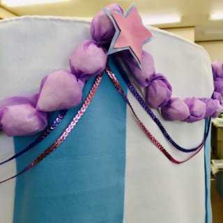 フォトスポットも少しずつ完成に近づいています♪