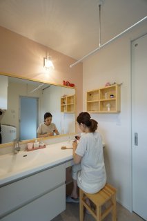 メイクもできる♡洗面台【HIBIKI本社富士店】