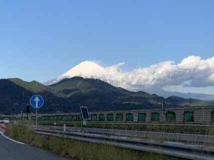 富士山を眺めながら、見学会にいらしてください♪【ﾘﾌｫｰﾑ・ﾘﾉﾍﾞ】