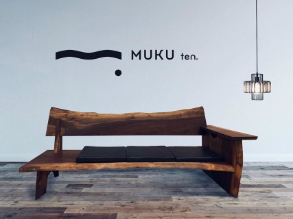 ︎ 新商品！MUKU-TEN一枚板ソファ Coming