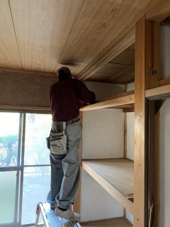 リフォーム工事 完成間近【ﾘﾌｫｰﾑ・ﾘﾉﾍﾞ】