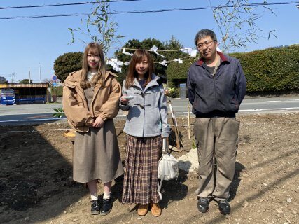 着工前の地鎮祭【沼津支店】