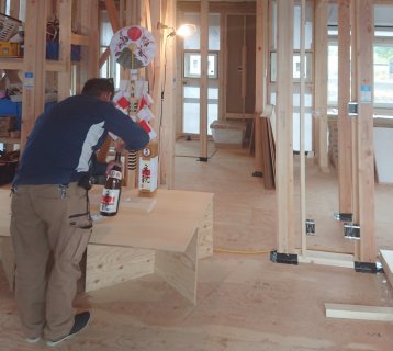 上棟式行いました　【HIBIKI富士】