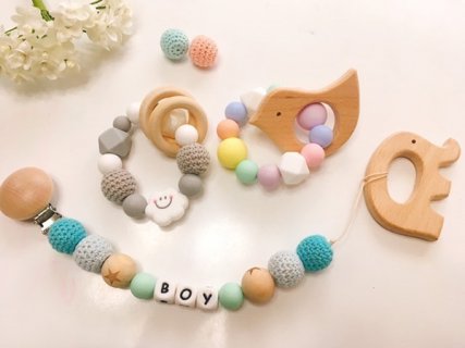 今週のLiving Dコラム「歯固めジュエリー作り講座」