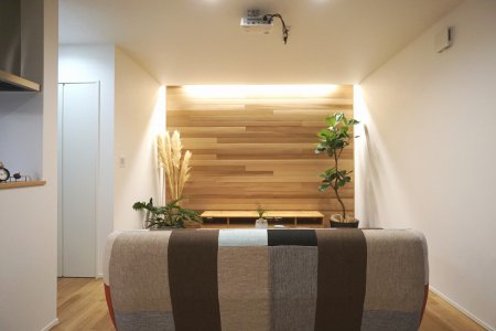 落ち着きの或る『リビング』