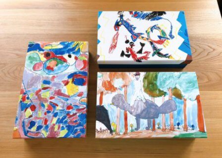 今週のLiving Dコラム「おもいでのたからばこ作り」