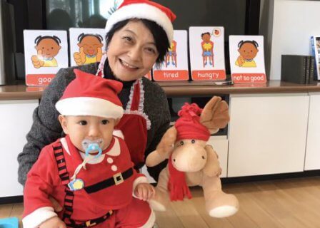今週のLiving Dコラム「クリスマス親子英語教室」