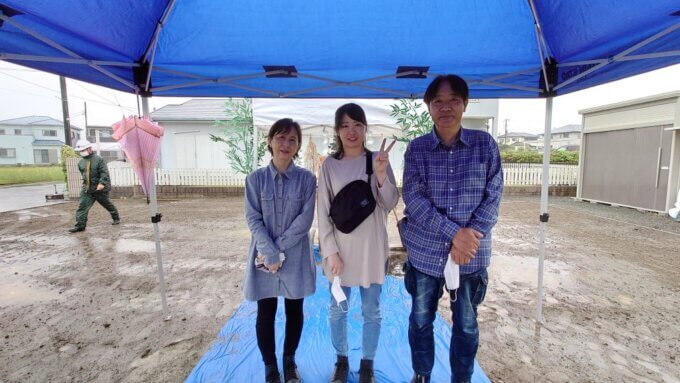 「★祝！雨でも笑顔の地鎮祭★」エースホーム通信No.2756【エースホーム富士店】