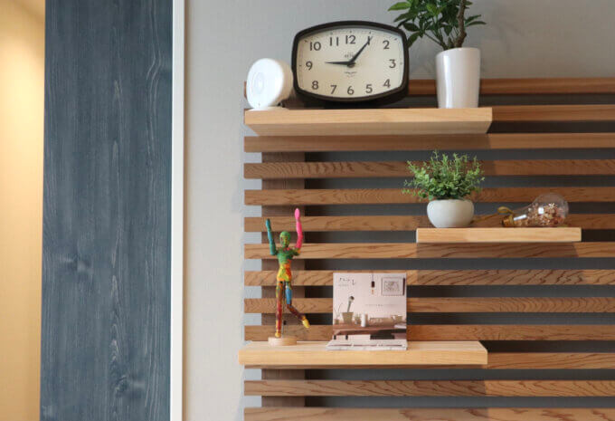 可動棚「 或る棚のあるお家 」施工実例