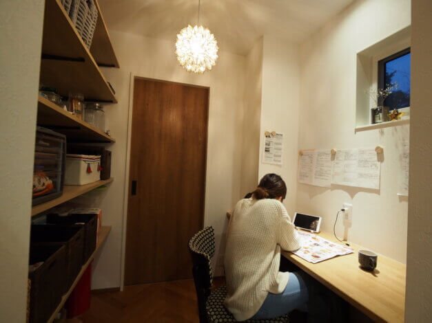 「　絶対欲しい！！大容量パントリー　」