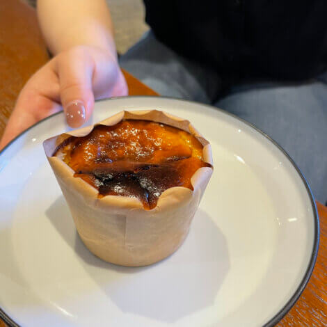 限定メニュー「大吟醸チーズケーキ」