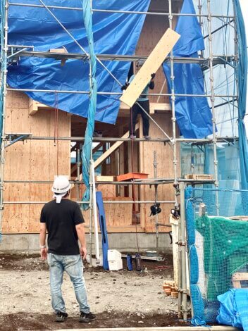 富士市森島分譲地KIABCO新モデルハウス完成まで「上棟！🏠」