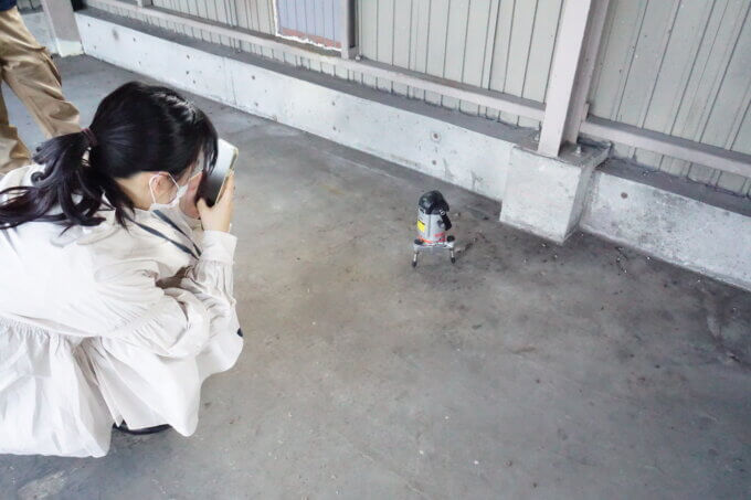 小さくて賢いロボット発見▷倉庫のリノベ密着①