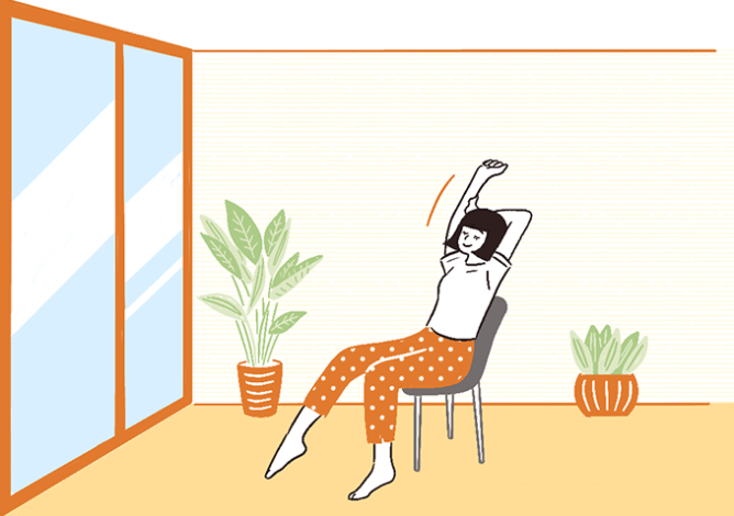 『トリプルガラス窓の暮らし』ーお日様暖房で暖かなリビングー