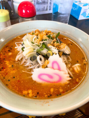 富士市一色分譲地近くの『にんにく辛味噌ラーメン』