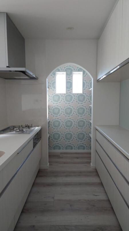 アクセントクロス　まとめ売り クロスの貼り分け方をご紹介 | 新着情報 |滋賀・湖南の新築