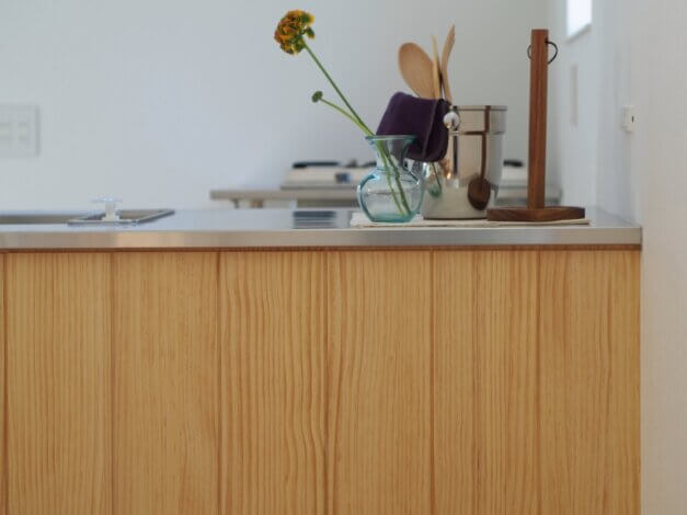 憧れの”無垢の木のキッチン”