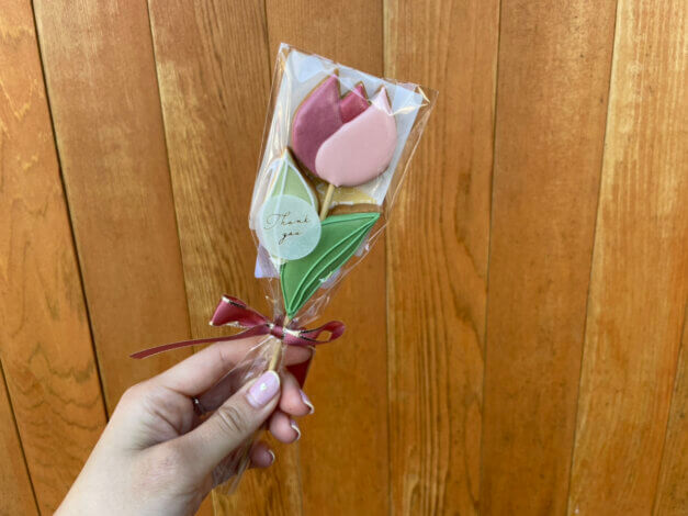 かわいいアイシングクッキーを購入！🌷