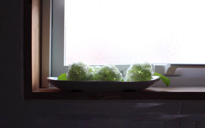 日々のこと　キッチンの窓辺に・・・【リフォーム・リノベ】