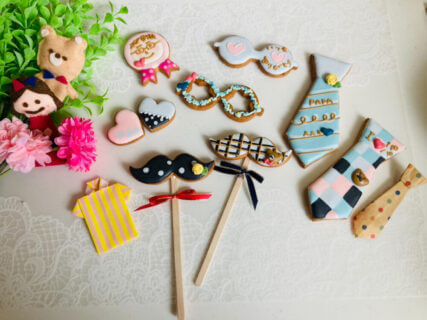 【満席】6/18(土)富士bessoALTANA アイシングクッキー親子教室「～父の日のプレゼントに～パパを変身させちゃおう！」