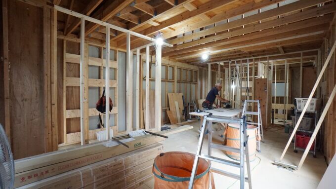 店舗からアジアンテイストのLDK空間へリノベーション【リフォーム・リノベ】