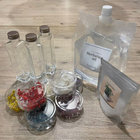 6/11(土)・12(日)【富士宮市粟倉】OPEN HOUSE and WORK SHOP　ハーバリウムづくり♪