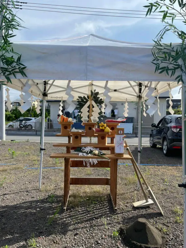祝・地鎮祭【富士市M様】