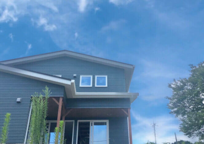 約200坪の土地に建てたサーファーズハウス