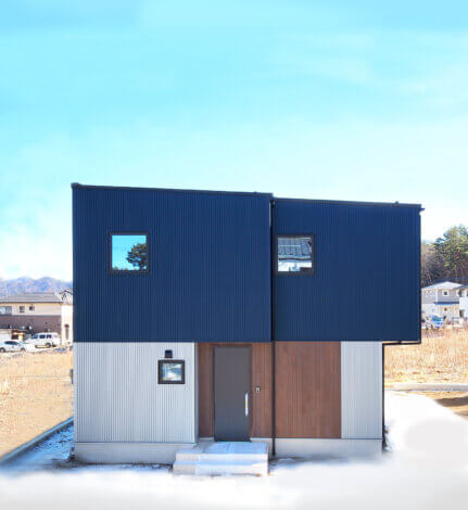 ガルバリウムのお家②【KIBACO施工事例】