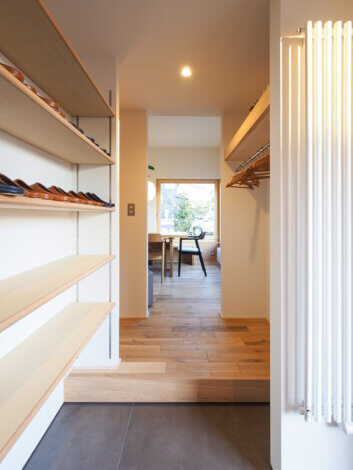 2WAYエントランスのお家🏡