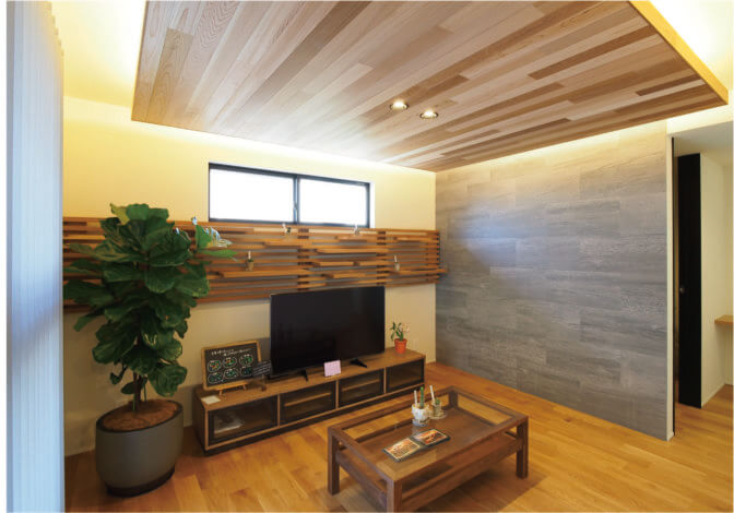 【高性能規格住宅KIBACO】空間を彩る天井　”性能も”  ”デザイン性も”
