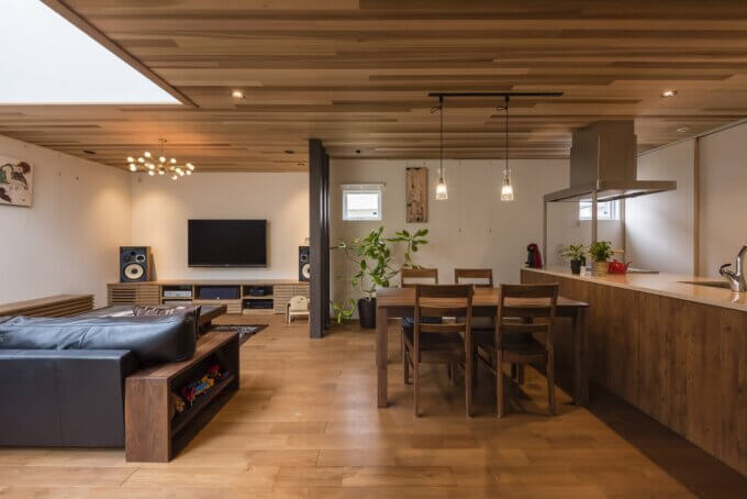 照明でつくる空間 【規格住宅 KIBACO】