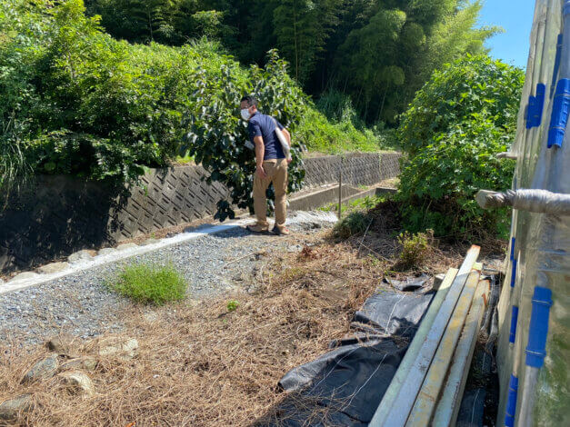 現地調査に行ってきました。