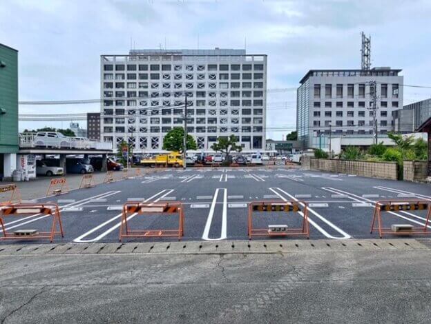月極駐車場『富士市永田町』富士市役所すぐ北側