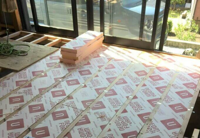 断熱材施工が始まりました。【山本ブログ】