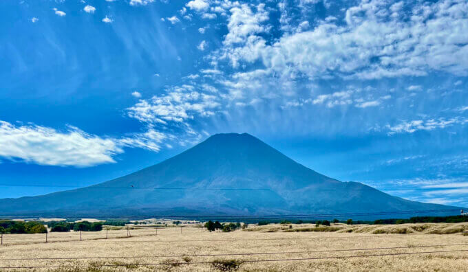 今日の富士山と吉田うどんの隠れた名店「きよちゃんうどん」